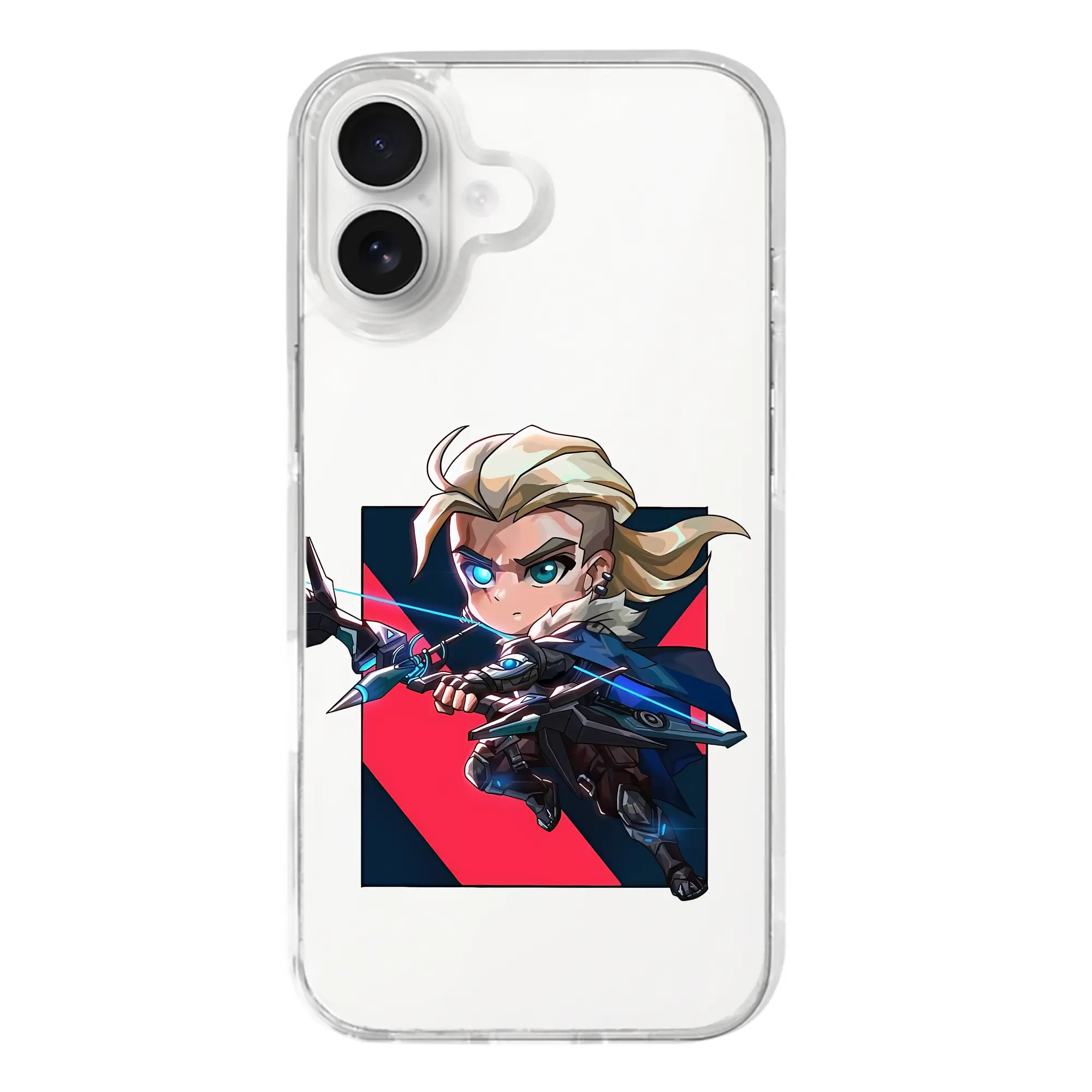 VALORANT グッズ,ソーヴァ - iPhone 17シリーズ 透明スマホケース – 薄型・耐衝撃・精密フィット保護カバー